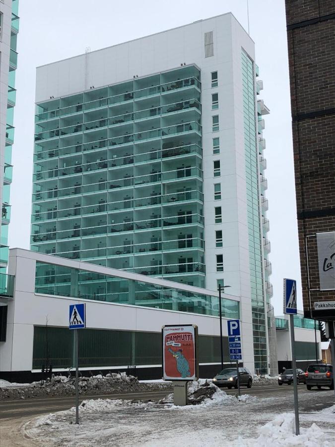 Keskustan Kaksio 45 M2 Autopaikalla, Rautatienkatu 19, 9 Krs Daire Oulu Dış mekan fotoğraf